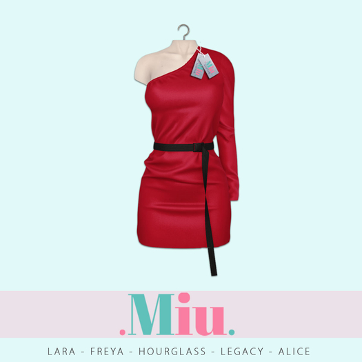 Miu - Nyla dress biking red