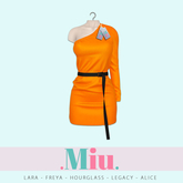 Miu - Nyla dress dark cheddar
