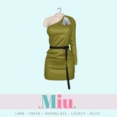 Miu - Nyla dress guacamole