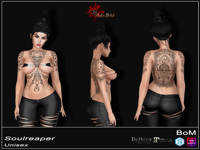 *NB* Soulreaper tattoo " Unisex "