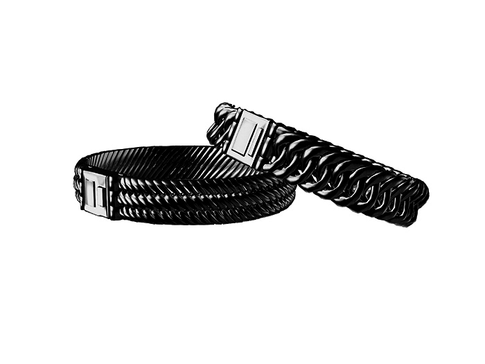 MINIMAL - Letal Bracelets Black