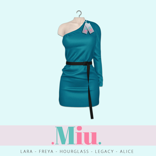 Miu - Nyla dress mosaic blue
