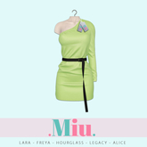 Miu - Nyla dress lime