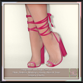[HC] Dilly Fuchsia Heels for Slink, Belleza, Maitreya, eBody, Signature, Legacy & Tonic