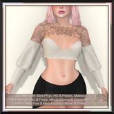 [HC] Dilly Ivory Top for Slink (inc. Petite), Belleza, Maitreya, eBody, Signature, Legacy & Tonic