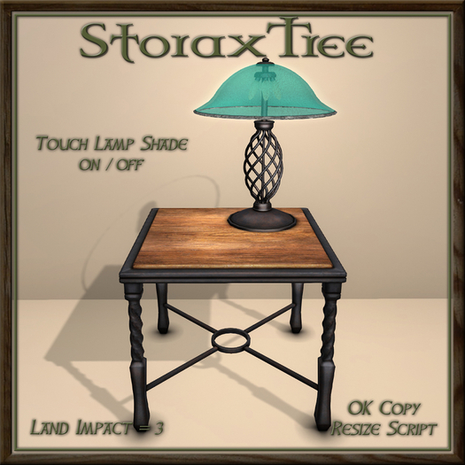My Stuff Lamp Table A9