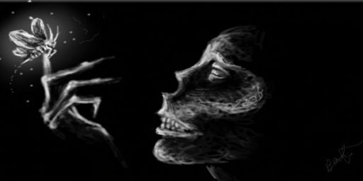 Sinners glow - B&W - Beauty/Cig