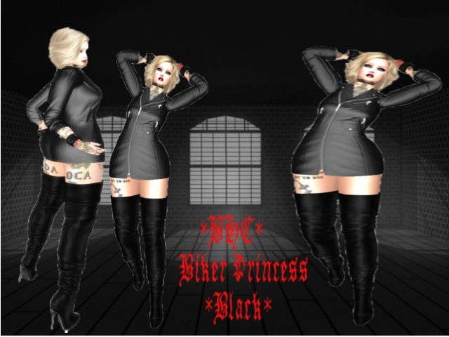 *BHC* Biker Princess*Black*