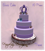 ~Queen for the Day Two Tier Mother's Day Cake~
