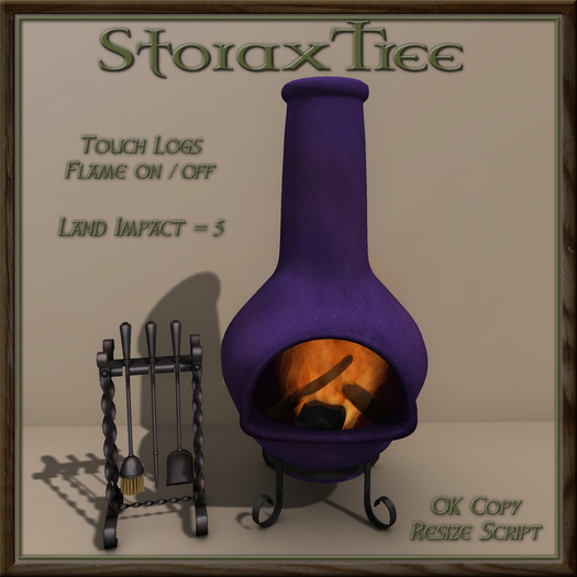 Chimenea B Fireplace C16