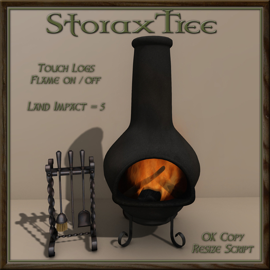Chimenea B Fireplace C15