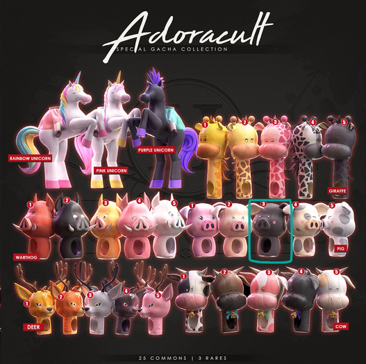HORNTAIL - [PIG03] Adoracult <BOX>