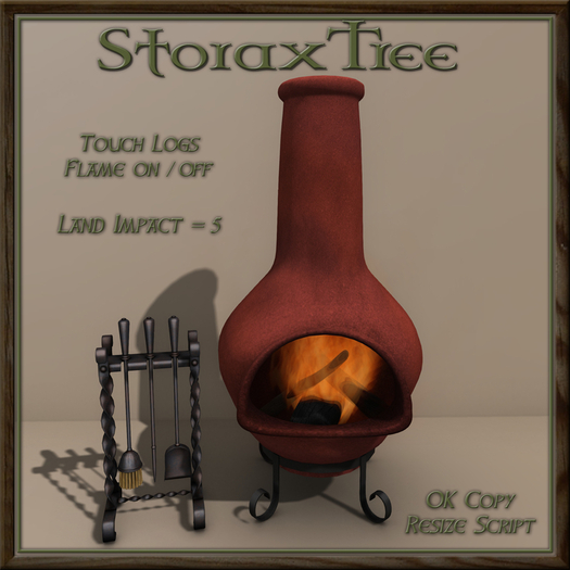 Chimenea B Fireplace C1