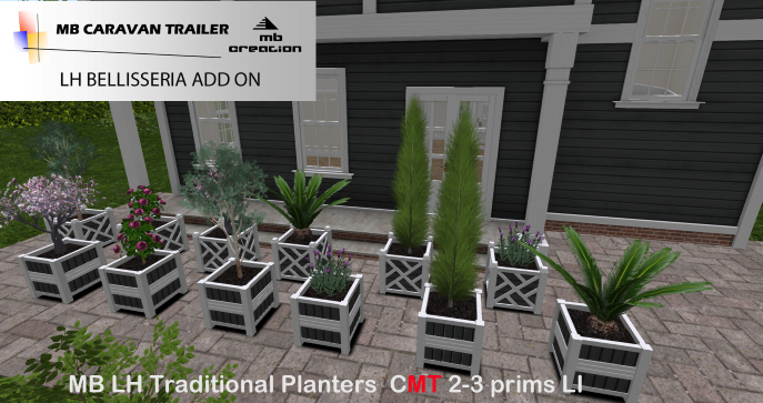 MB LH Traditional Planters box