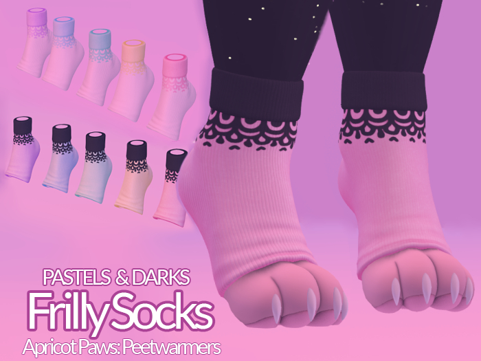 Berrybird - Frilly Socks [Pastels&Darks]