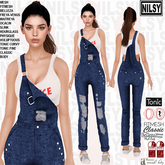 OVERALLS AND TANK TOP,ALL BODIES