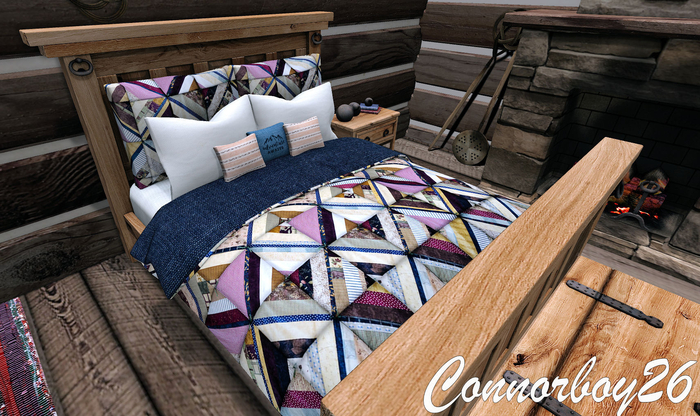 *AF* The Cabin 02 - Bed RARE