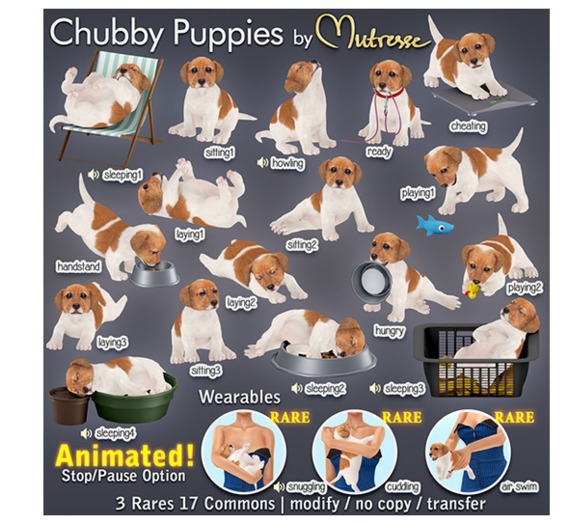 Mutresse-Air Swim-Chubby Puppies RARE