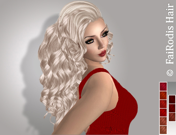FaiRodis Lovely Marilyn hair deep reds  DEMO pack
