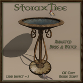Paris Patio Birdbath A1
