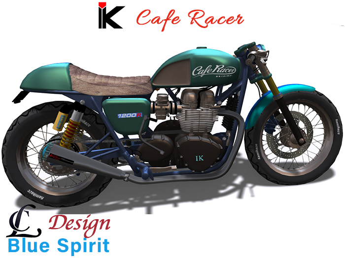 Cafe Racer Blue Spirit
