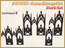 FENCES - Luna deco gotico - Dark Set (Full perm)