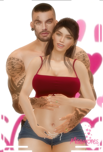 _PoseMisaMores_ COUPLE  PREGNANCY