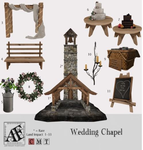 *AF* Wedding Chapel 7 - Cake 2