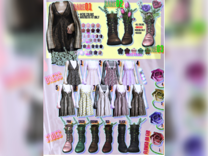 dami_waterlily gacha_flower*4 (ear R) resize