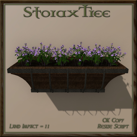 Thatched Window Planter B