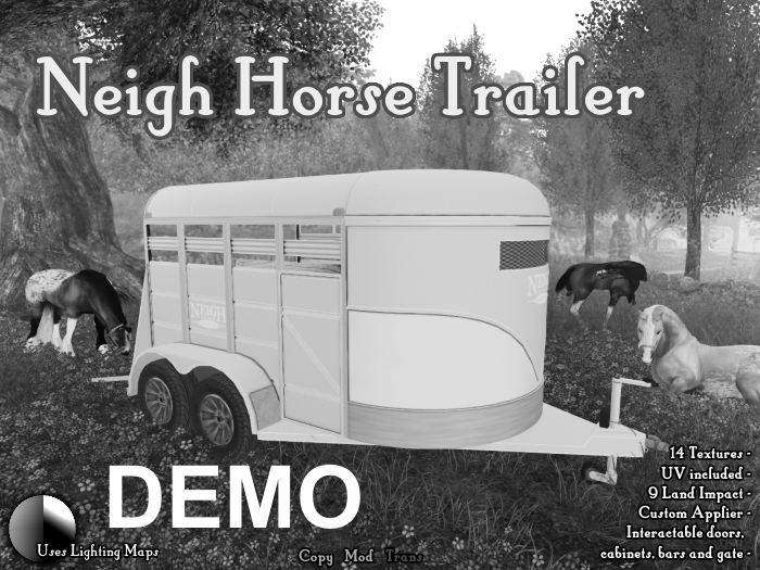 Neigh Horse Trailer DEMO