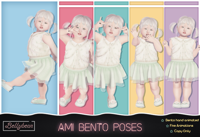{ Bellybean } Ami Bento Poses