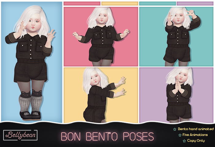{ Bellybean } Bon Bento Poses