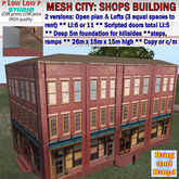 PLLP Mesh City SHOPS Package c