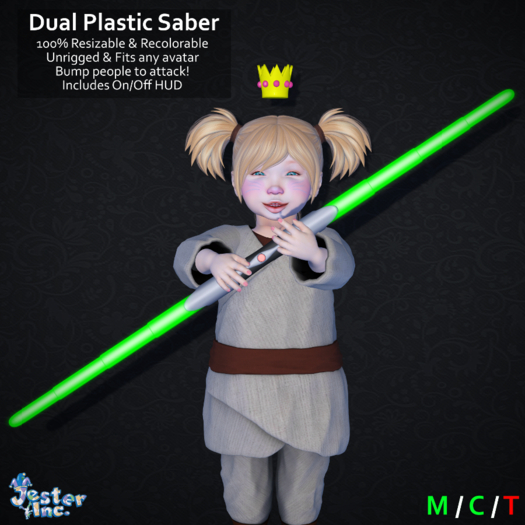 [Jester Inc.] Dual Plastic Saber! - Add to Unpack