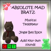 Musical Teddybear Jingle Bell Rock