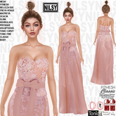 NILSY BOW TOP GOWN ALL BODIES