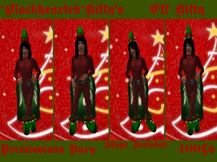 *BHK* Elf Kitty*Male*(Red)