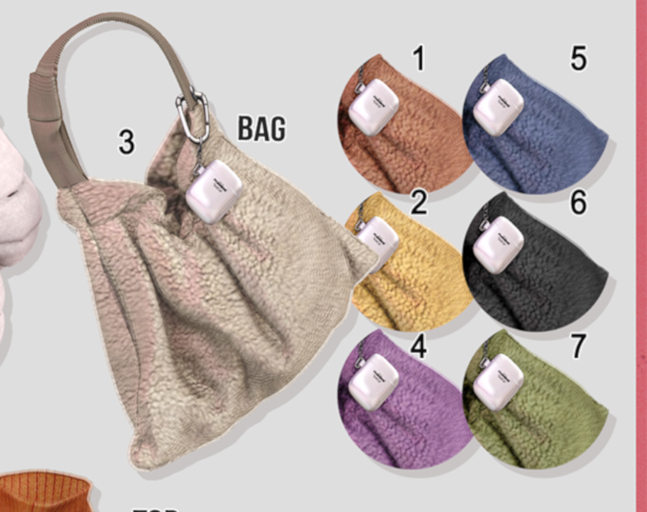 `M.BIRDIE / Sara look.bag7