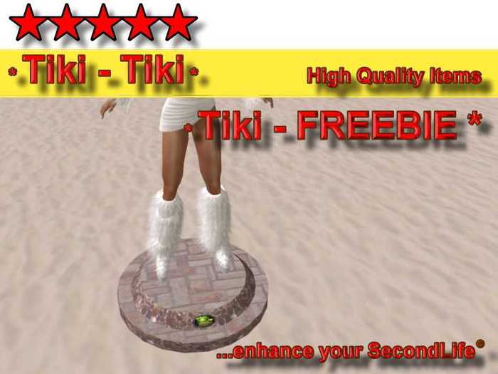 Tiki - Free Posing Stand - Stone - kostenlos - frei - freebie - umsonst