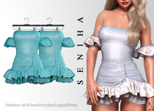 Seniha. Esther Dress // Teal