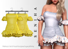 Seniha. Esther Dress // Yellow