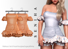 Seniha. Esther Dress // Orange