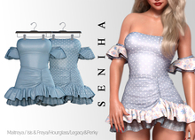 Seniha. Esther Dress // Sky