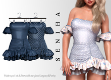 Seniha. Esther Dress // Dark Blue