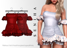 Seniha. Esther Dress // Red