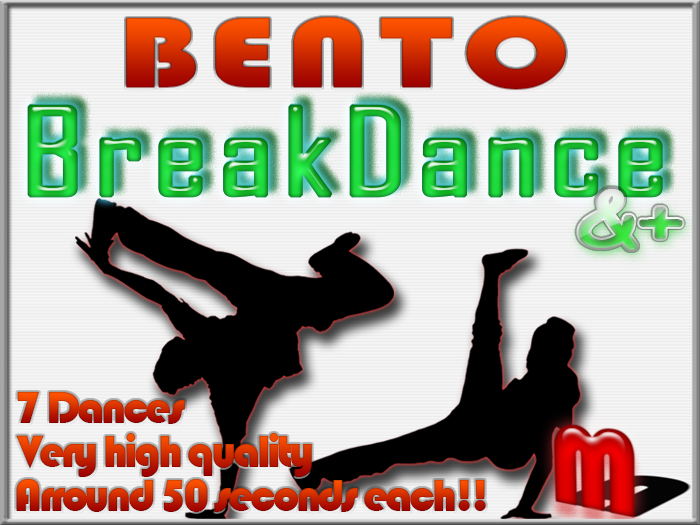 MocapAnimations BreakDance & + BENTO Dances Pack!