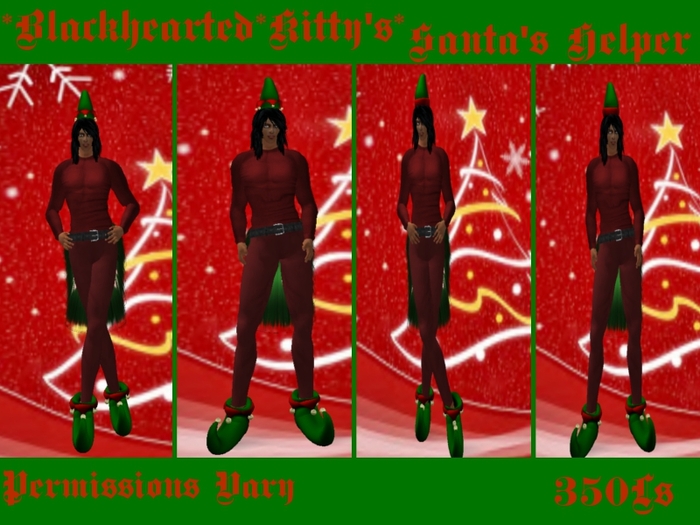 *BHK* Santa's Helper*Male*(Red)