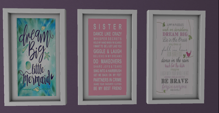 Little girl poster bundle