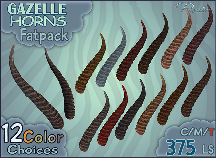 [Razzicle] Gazelle Horns Fatpack